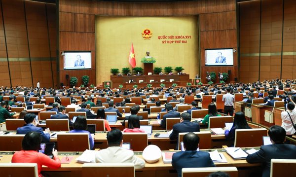 Toàn cảnh phiên khai mạc kỳ họp thứ 2, Quốc hội khoá XVI