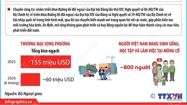 Toàn cảnh Quan hệ Đối tác toàn diện Việt Nam-Mông Cổ