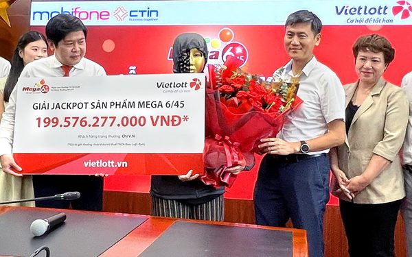 Tối nay đã có người trúng Vietlott gần 200 tỉ đồng