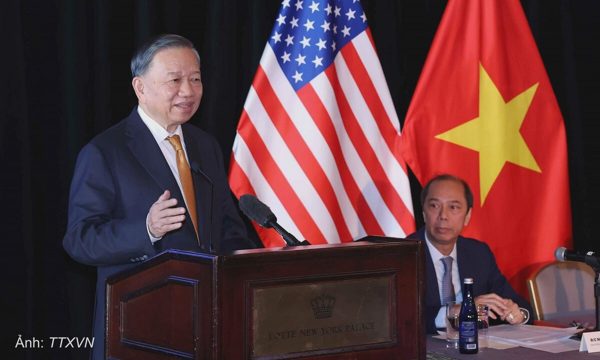 Tổng Bí thư, Chủ tịch nước gặp chuyên gia, trí thức người Việt tại Mỹ