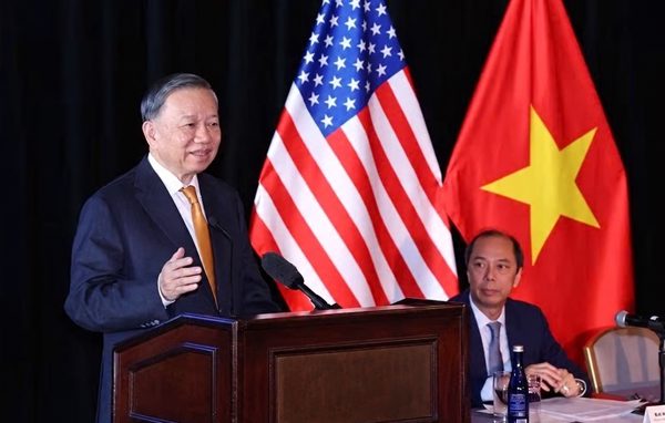 Tổng Bí thư, Chủ tịch nước gặp gỡ chuyên gia, trí thức người Việt Nam tại Hoa Kỳ