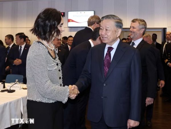 Tổng Bí thư, Chủ tịch nước gặp gỡ lãnh đạo doanh nghiệp tiêu biểu của Đan Mạch