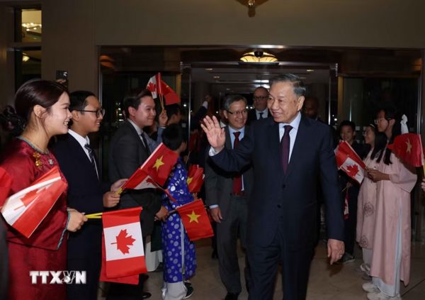 Tổng Bí thư, Chủ tịch nước Tô Lâm bắt đầu chuyến thăm cấp Nhà nước tới Canada