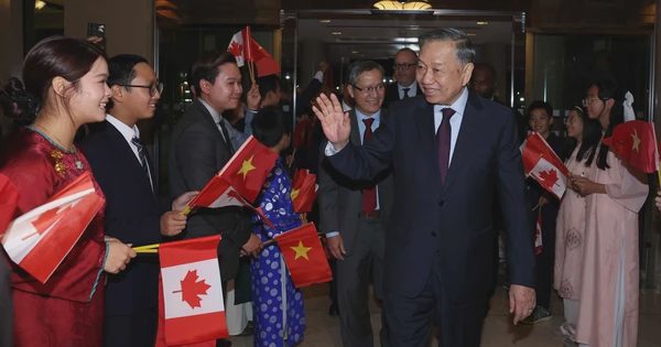 Tổng Bí thư, Chủ tịch nước Tô Lâm bắt đầu thăm cấp nhà nước Canada