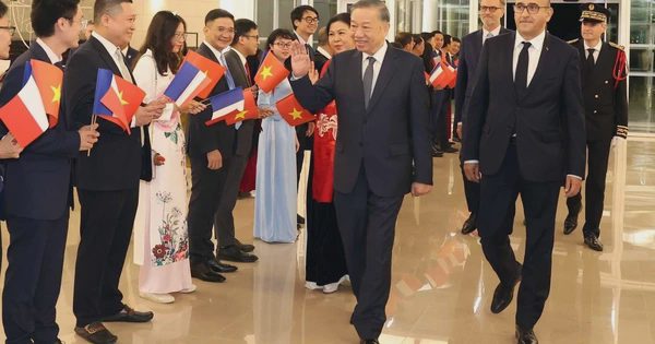 Tổng Bí thư, Chủ tịch nước Tô Lâm bắt đầu thăm chính thức Pháp