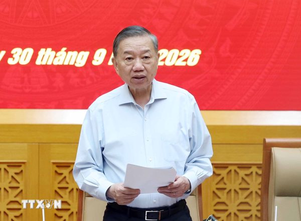 Tổng Bí thư, Chủ tịch nước Tô Lâm chủ trì Hội nghị Quân ủy Trung ương lần thứ Ba