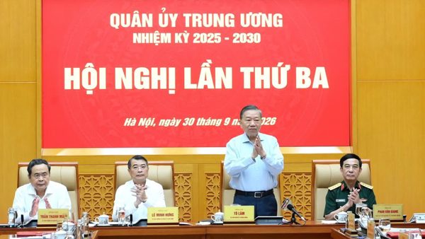 Tổng Bí thư, Chủ tịch nước Tô Lâm chủ trì Hội nghị Quân ủy Trung ương