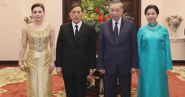 Tổng Bí thư, Chủ tịch nước Tô Lâm chủ trì tiệc chiêu đãi Nhà vua Thái Lan
