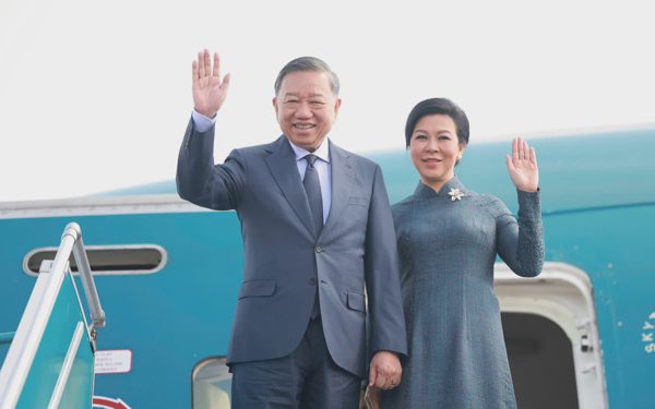 Tổng Bí thư, Chủ tịch nước Tô Lâm cùng Phu nhân lên đường thăm Nga và Pháp