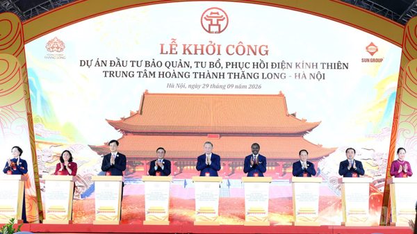 Tổng Bí thư, Chủ tịch nước Tô Lâm dự Lễ khởi công Dự án đầu tư bảo quản, tu bổ, phục hồi Điện Kính Thiên