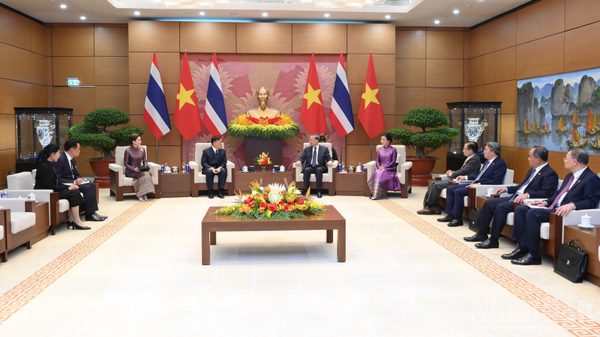 Tổng Bí thư, Chủ tịch nước Tô Lâm hội đàm với Nhà vua Thái Lan