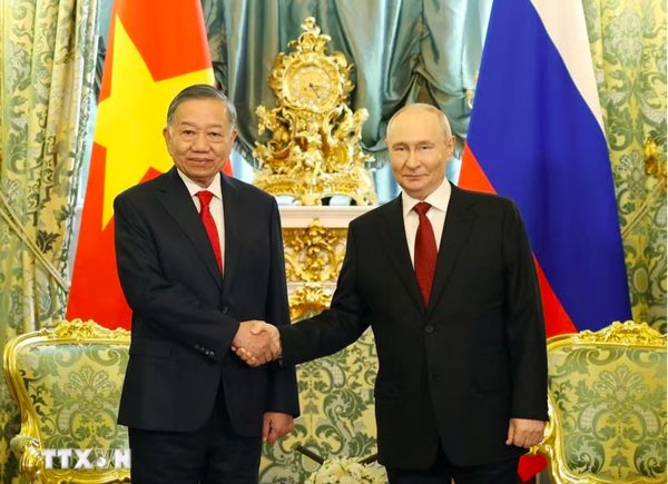 Tổng Bí thư, Chủ tịch nước Tô Lâm hội đàm với Tổng thống Nga Vladimir Putin