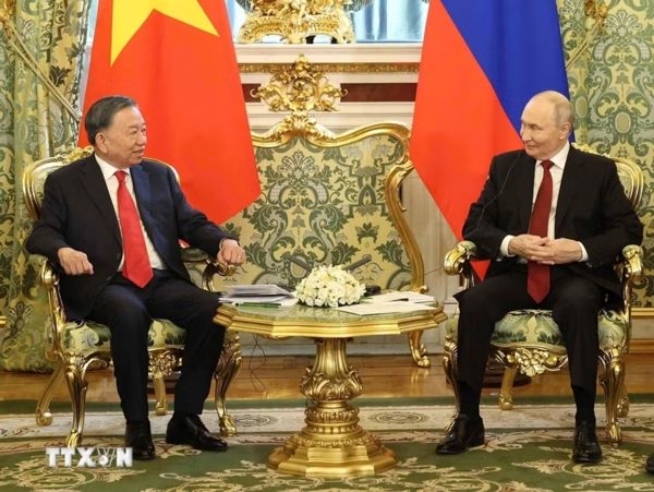 Tổng Bí thư, Chủ tịch nước Tô Lâm hội đàm với Tổng thống Nga Vladimir Putin