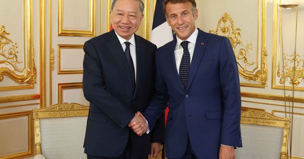 Tổng Bí thư, Chủ tịch nước Tô Lâm hội đàm với Tổng thống Pháp Emmanuel Macron