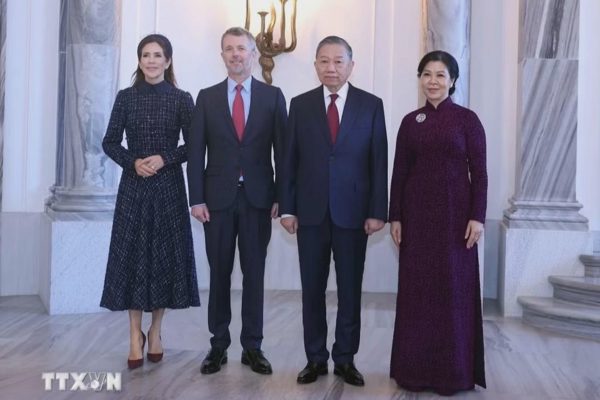 Tổng Bí thư, Chủ tịch nước Tô Lâm hội kiến Nhà vua Frederik X