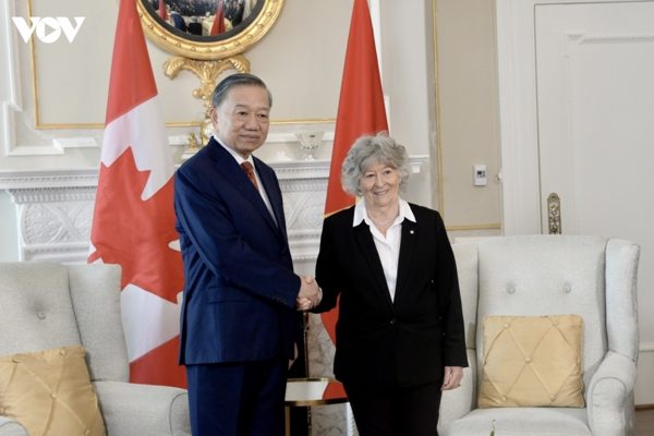 Tổng Bí thư, Chủ tịch nước Tô Lâm hội kiến Toàn quyền Canada Louise Arbour