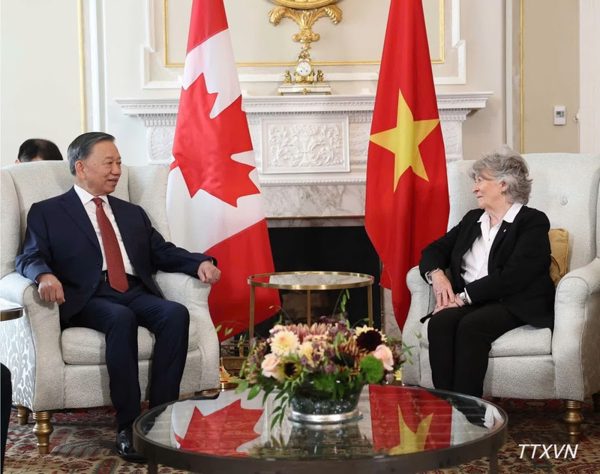 Tổng Bí thư, Chủ tịch nước Tô Lâm hội kiến Toàn quyền Canada Louise Arbour