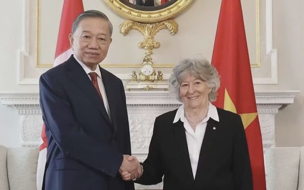 Tổng Bí thư, Chủ tịch nước Tô Lâm hội kiến Toàn quyền Canada
