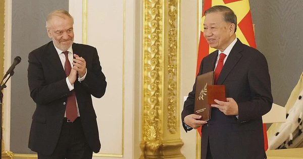 Tổng Bí thư, Chủ tịch nước Tô Lâm nhận Giải thưởng Hòa bình Lev Tolstoy năm 2026