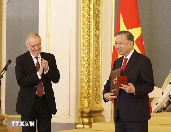 Tổng Bí thư, Chủ tịch nước Tô Lâm nhận Giải thưởng Hòa bình Lev Tolstoy