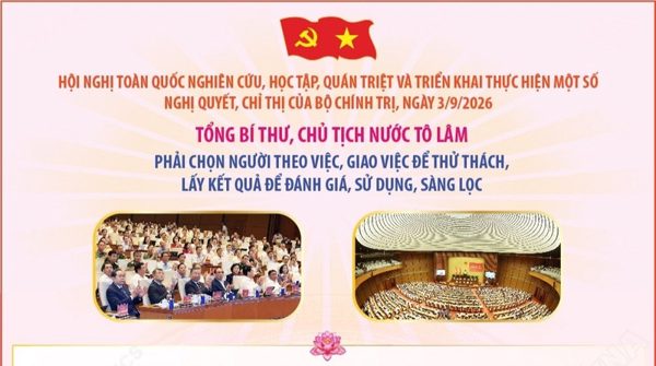 Tổng Bí thư, Chủ tịch nước Tô Lâm phát biểu chỉ đạo tại Hội nghị toàn quốc nghiên cứu, học tập, quán triệt và triển khai thực hiện một số Nghị quyết, Chỉ thị của Bộ Chính trị