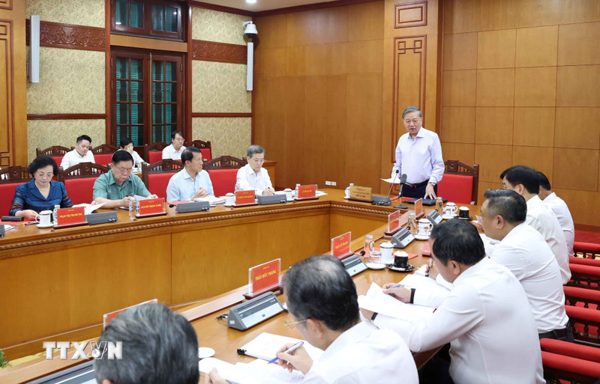 Tổng Bí thư, Chủ tịch nước Tô Lâm: Phòng, chống tham nhũng, lãng phí, tiêu cực thực hiện đúng phương châm "nói ít làm nhiều" và "làm đến cùng"