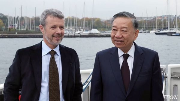 Tổng Bí thư, Chủ tịch nước Tô Lâm thăm dự án bán đảo nhân tạo Lynetteholmen