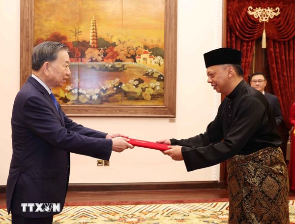 Tổng Bí thư, Chủ tịch nước Tô Lâm tiếp các Đại sứ Đặc mệnh toàn quyền các nước trình quốc thư