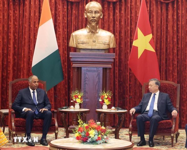 Tổng Bí thư, Chủ tịch nước Tô Lâm tiếp Chủ tịch Quốc hội Côte d’Ivoire