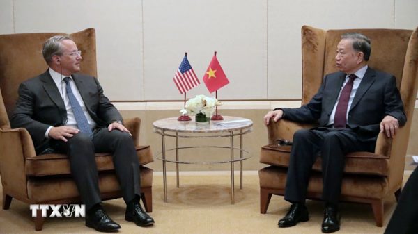 Tổng Bí thư, Chủ tịch nước Tô Lâm tiếp đại diện một số tập đoàn kinh tế tại Hoa Kỳ