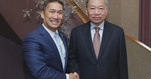 Tổng Bí thư, Chủ tịch nước Tô Lâm tiếp quyền Bộ trưởng Hải quân Mỹ Hùng Cao