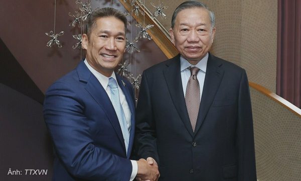Tổng Bí thư, Chủ tịch nước Tô Lâm tiếp quyền Bộ trưởng Hải quân Mỹ Hùng Cao