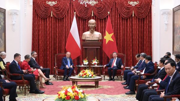 Tổng Bí thư, Chủ tịch nước Tô Lâm tiếp Thủ tướng Ba Lan Donald Tusk