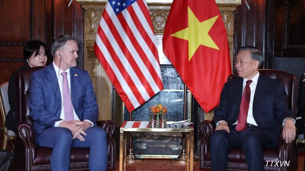 Tổng Bí thư, Chủ tịch nước Tô Lâm tiếp Trưởng Đại diện Thương mại Hoa Kỳ Jamieson Greer
