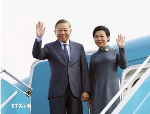 Tổng Bí thư, Chủ tịch nước Tô Lâm và Phu nhân lên đường thăm Nga và Pháp