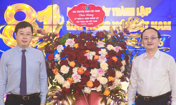 Tổng Giám đốc VTV Nguyễn Thanh Lâm chúc mừng 81 năm thành lập VOV