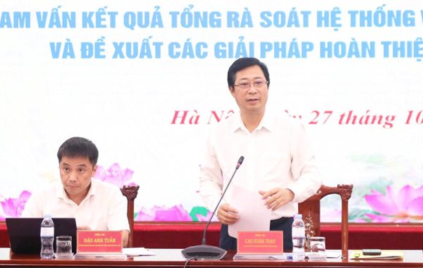 Tổng rà soát văn bản pháp luật thực chất để gỡ vướng cho người dân, doanh nghiệp