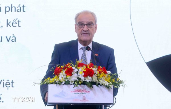 Tổng thống Guy Parmelin dự và phát biểu ở Diễn đàn Kinh tế Việt Nam-Thụy Sĩ 2026