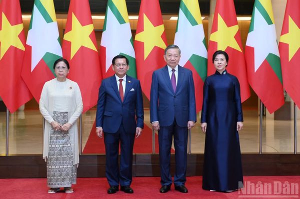 Tổng thống Myanmar kết thúc tốt đẹp chuyến thăm chính thức Việt Nam