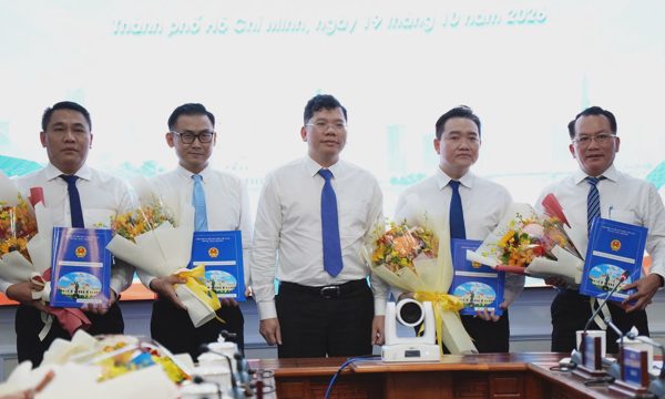 TP HCM bổ nhiệm, điều động nhiều lãnh đạo sở ngành