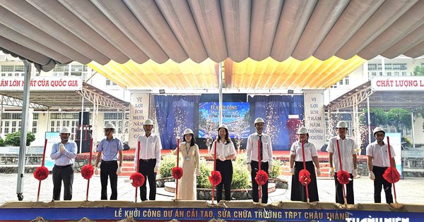 TP.HCM: Dự án cải tạo, sửa chữa Trường THPT Châu Thành bao lâu hoàn thành?