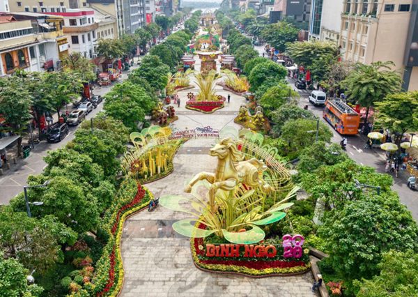 TP.HCM duyệt phương án thiết kế Đường hoa Nguyễn Huệ Tết Đinh Mùi 2027