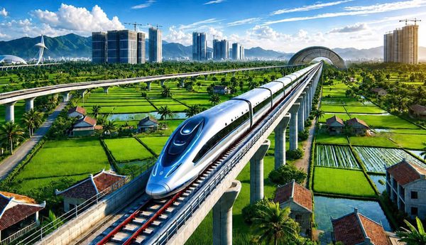 TP.HCM thúc thủ tục dự án đường sắt Thủ Thiêm - Long Thành