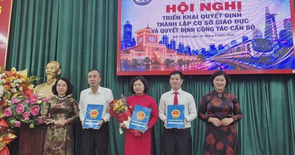 TP.HCM: Trường THCS Nguyễn Du, P.Bến Thành sáp nhập với Trường Đồng Khởi, có hiệu trưởng mới