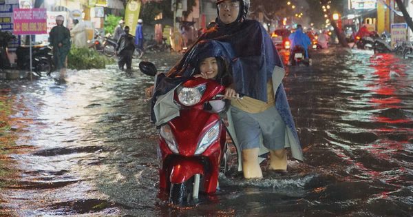 TP.HCM và Nam bộ đón đợt mưa lớn lên đến 150mm