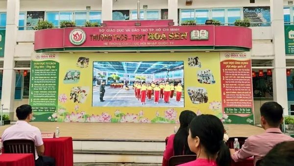 TP Hồ Chí Minh bố trí chỗ học cho 700 học sinh Trường Hoa Sen