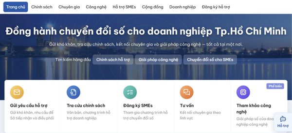TP Hồ Chí Minh khơi thông nguồn lực, hướng tới 200.000 lượt SME chuyển đổi số