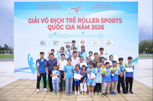 TPHCM dẫn đầu Giải vô địch trẻ Roller Sports quốc gia 2026