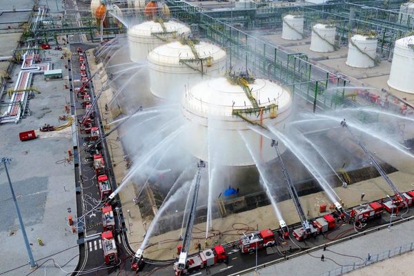 TPHCM huy động hơn 2.500 người, hàng trăm phương tiện diễn tập chữa cháy quy mô lớn