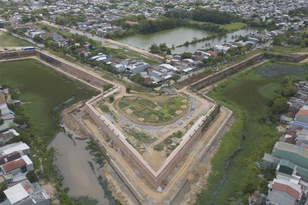 Trả lại diện mạo tường thành Huế dưới triều Nguyễn